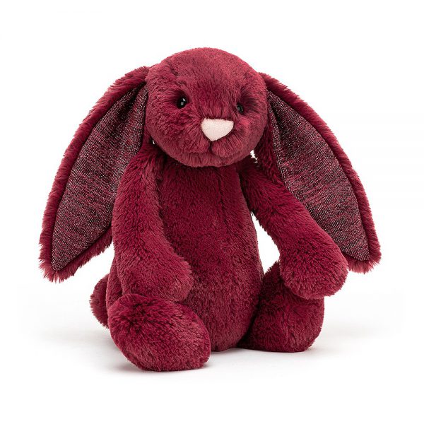 Jellycat Królik przytulanka z błyszczącymi uszami 31 cm - Tulmisie