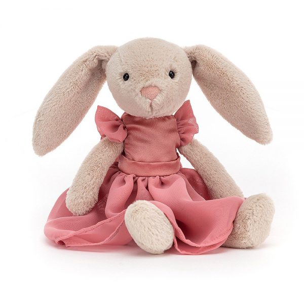 Jellycat Maskotka królik Lottie w sukience 17 cm - Tulmisie
